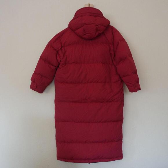Eddie Bauer Jacket Women's M Red VTG 90s Goose Down Puffer - Picture 7 of 7